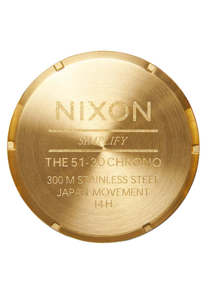 Nixon Watch 51-30 Chrono - 4th Dim Gold/Black - Image 5