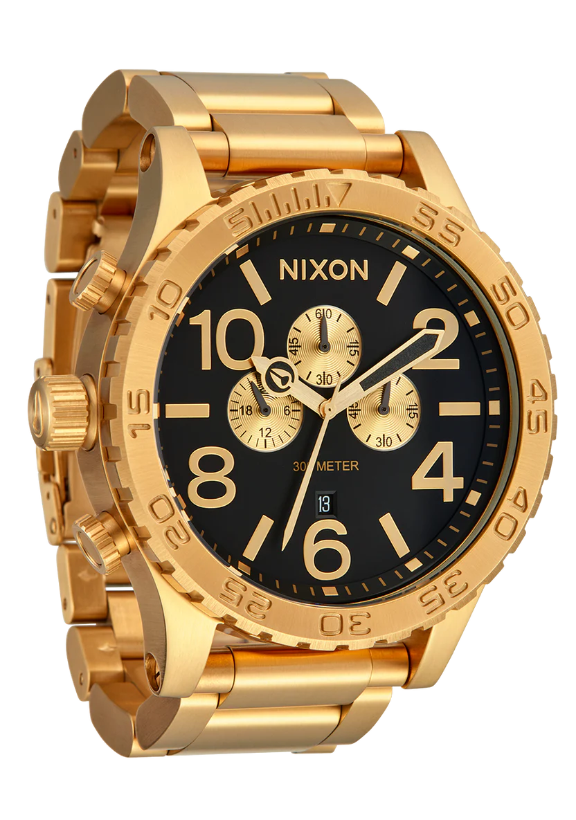 Nixon Watch 51-30 Chrono - All Gold/Black - Image 2