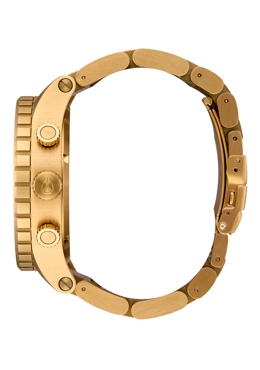 Nixon Watch 51-30 Chrono - Gold/Turquise/Gold - Image 3