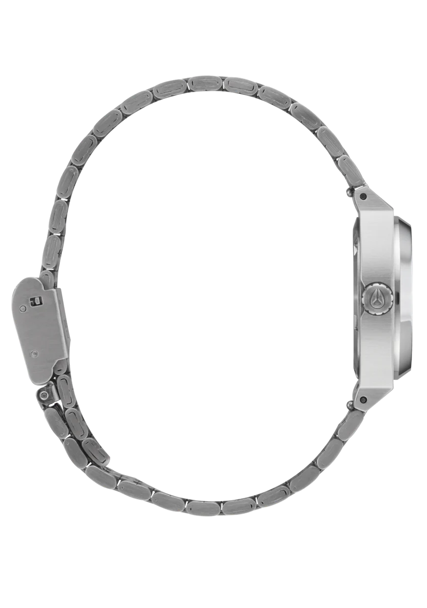 Nixon Watch Small Time Teller - Silver/Pink - Image 3