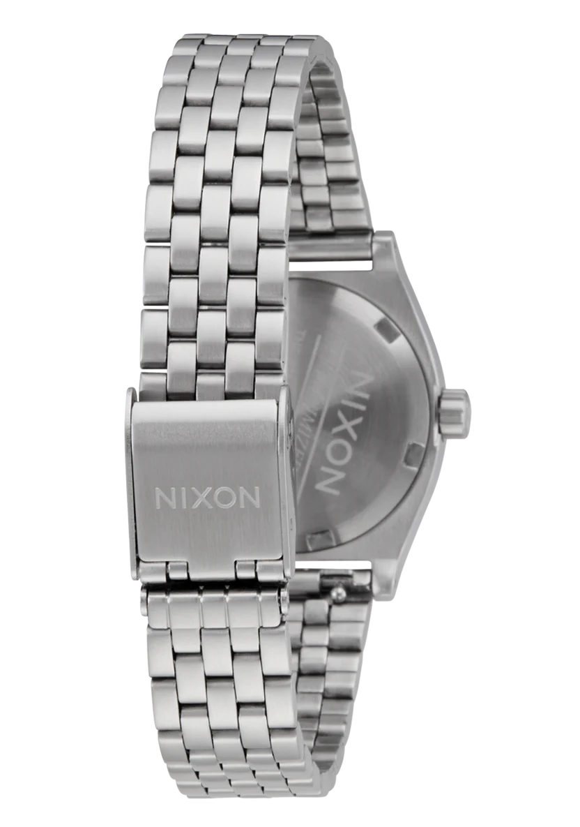 Nixon Watch Small Time Teller - Silver/Pink - Image 4