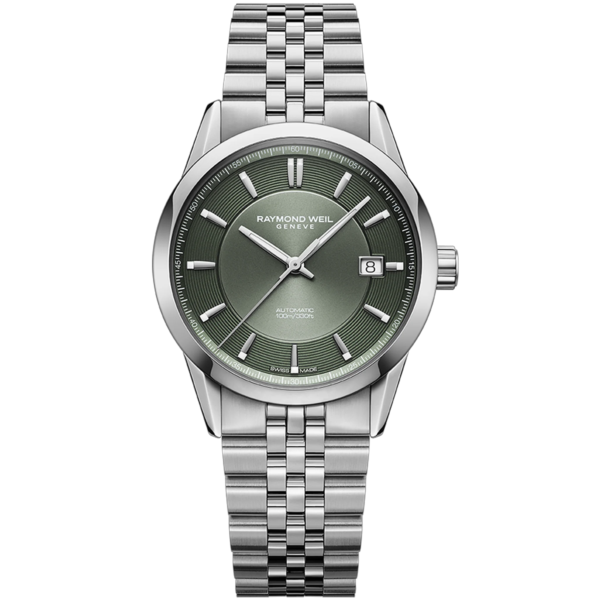 Raymond Weil FREELANCER 38mm - Olive Green