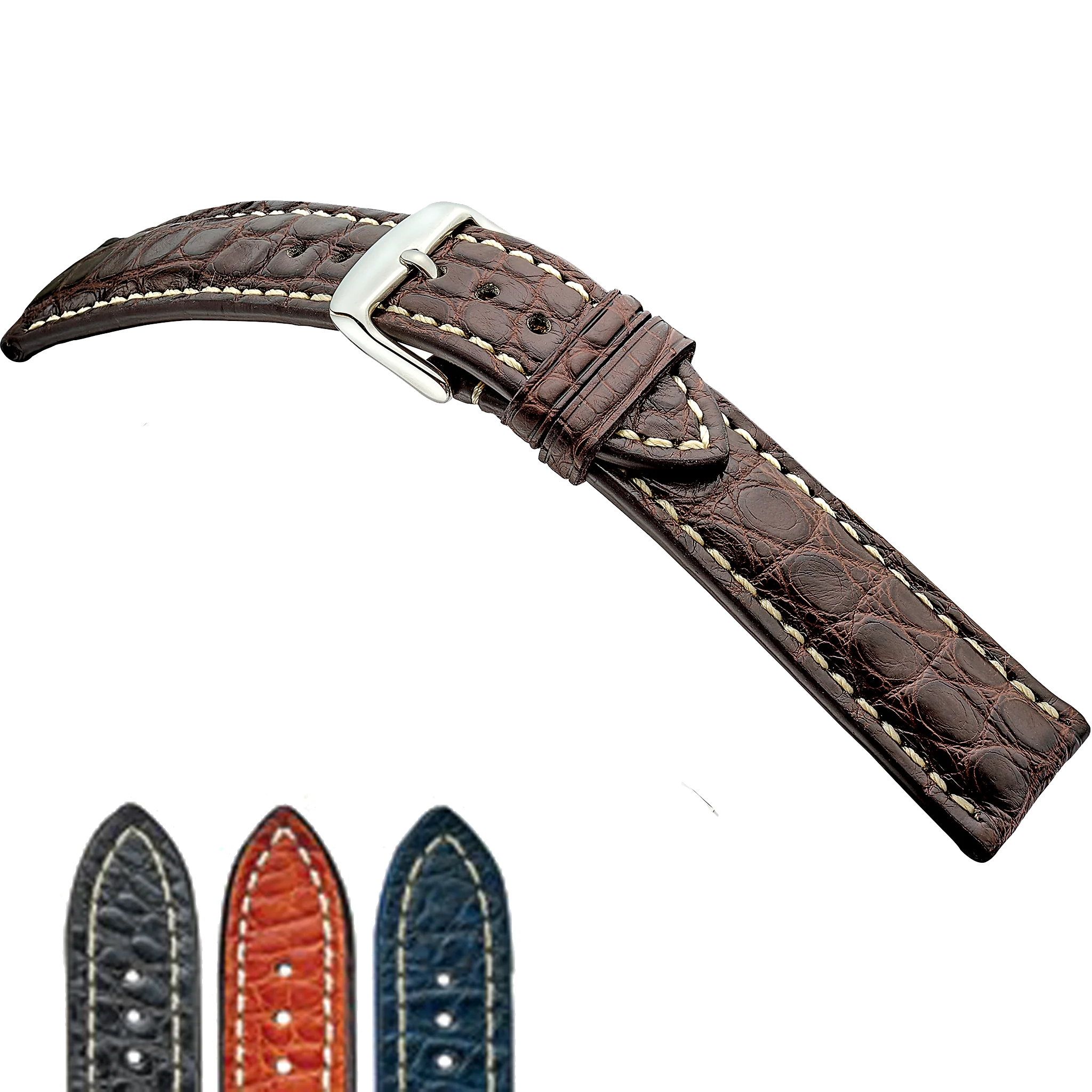 Rios 1931 Watchstrap - Ambassador - Genuine Alligator Leather