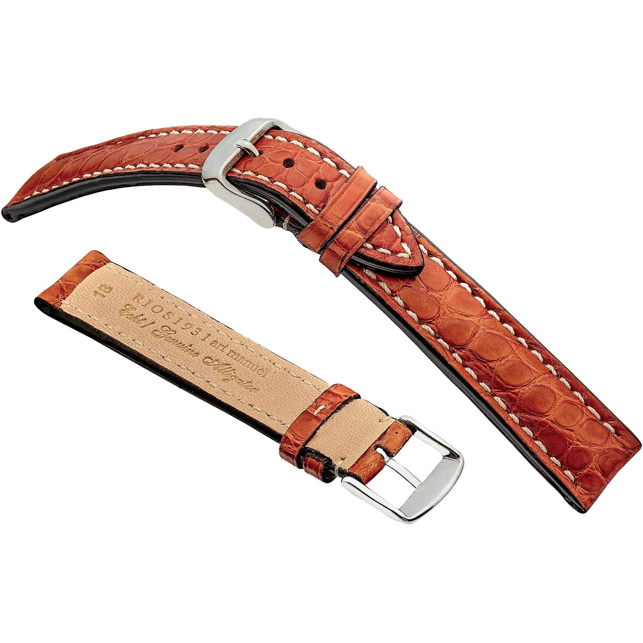 Rios 1931 Watchstrap - Ambassador - Genuine Alligator Leather - Image 3