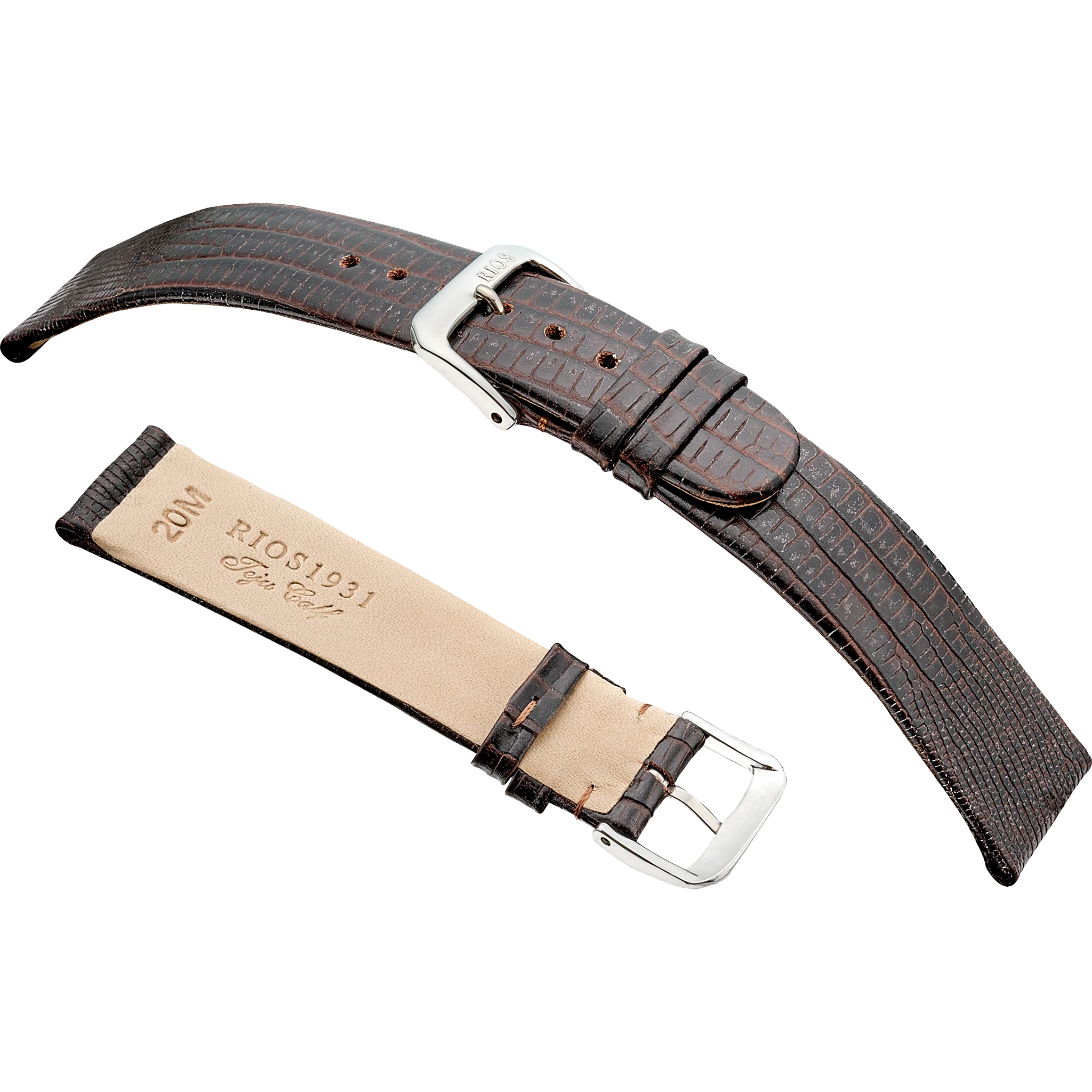 Rios 1931 Watchstrap - Bolivia - Embossed Teju Lizard Grain - Image 4