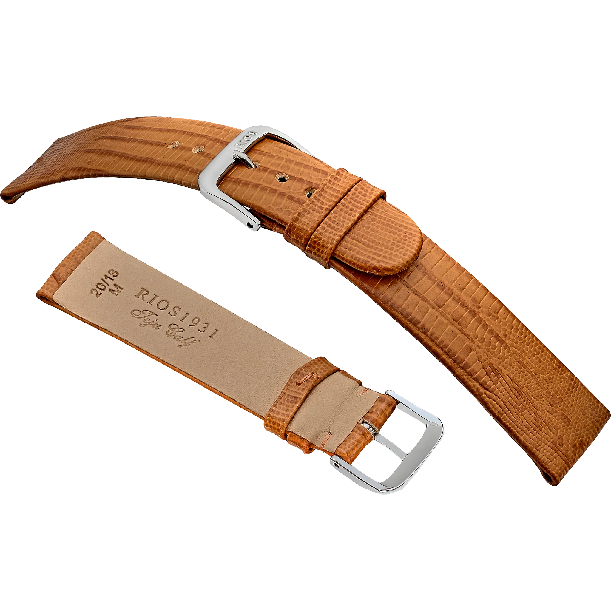 Rios 1931 Watchstrap - Bolivia - Embossed Teju Lizard Grain - Image 5