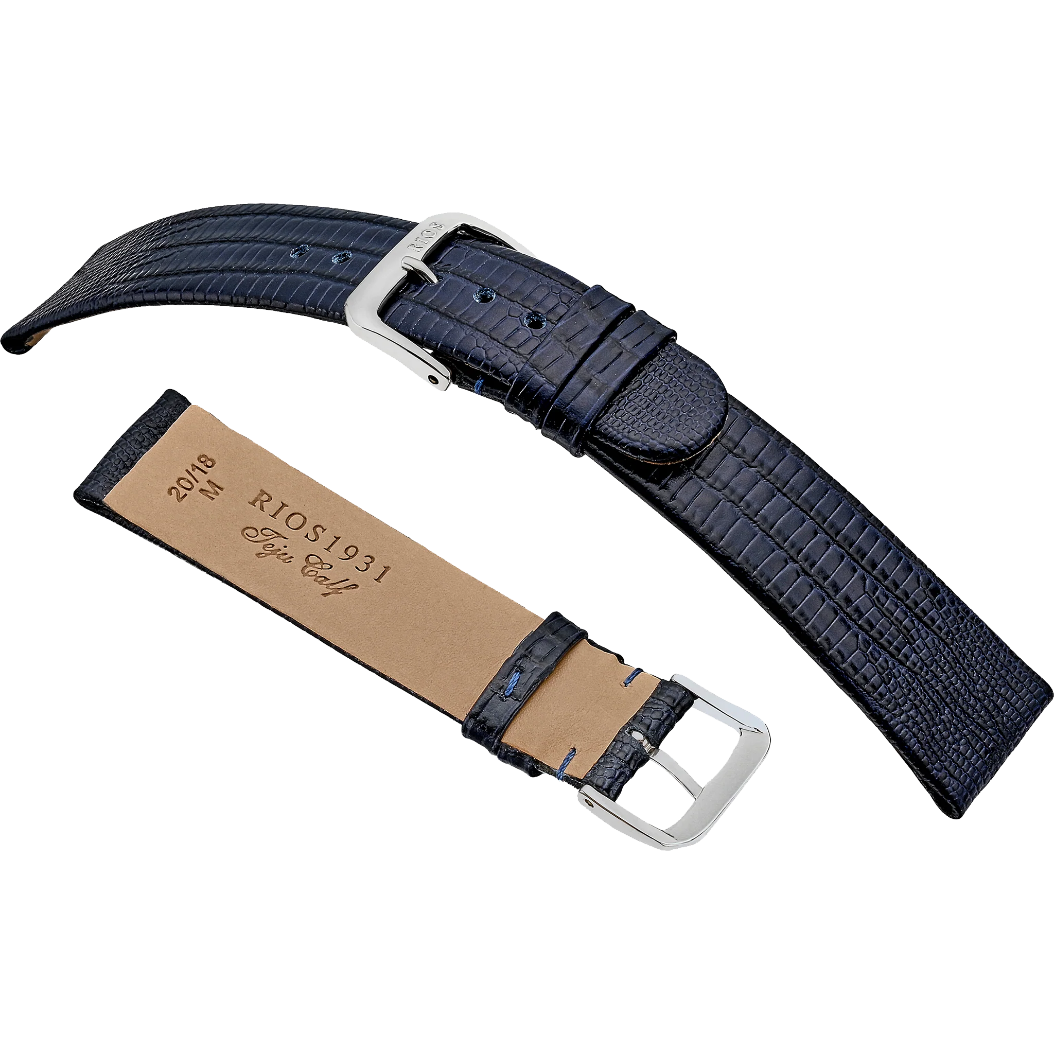 Rios 1931 Watchstrap - Bolivia - Embossed Teju Lizard Grain - Image 6