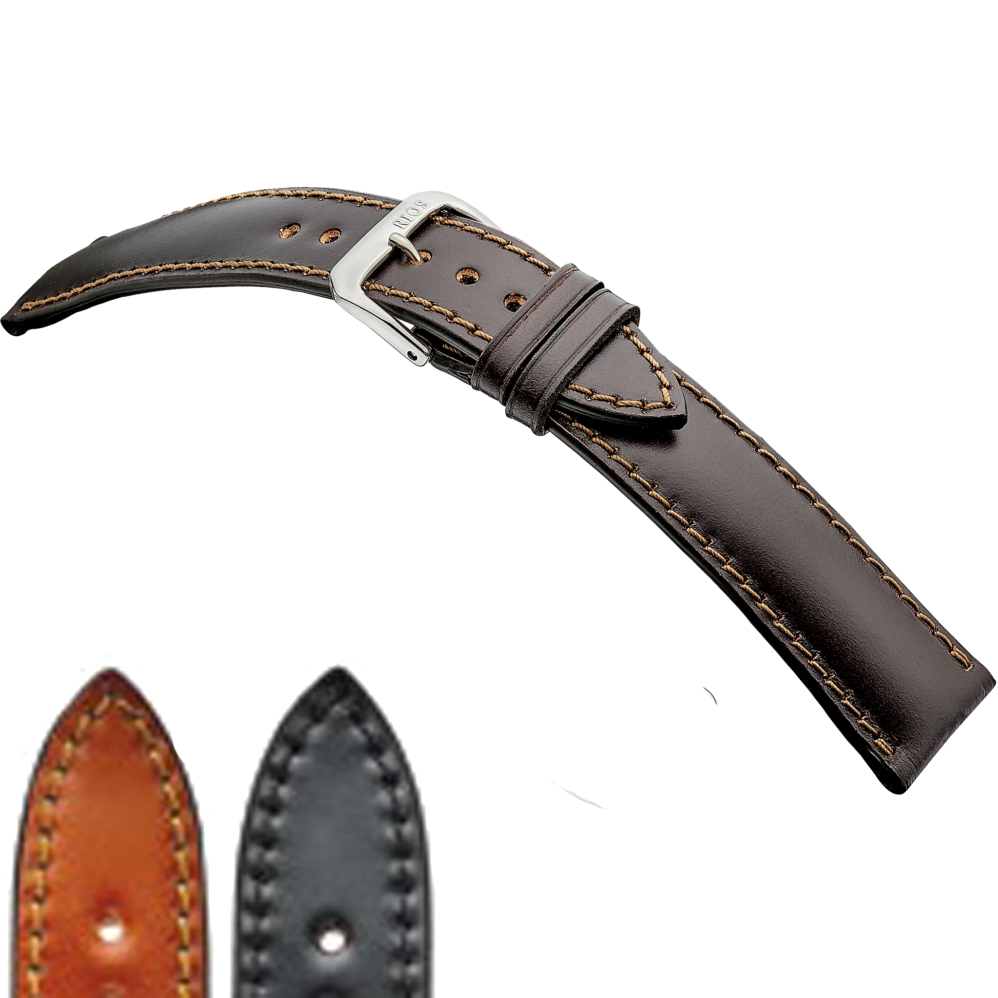 Rios 1931 Watchstrap - Chicago - Genuine Shell Cordovan Leather