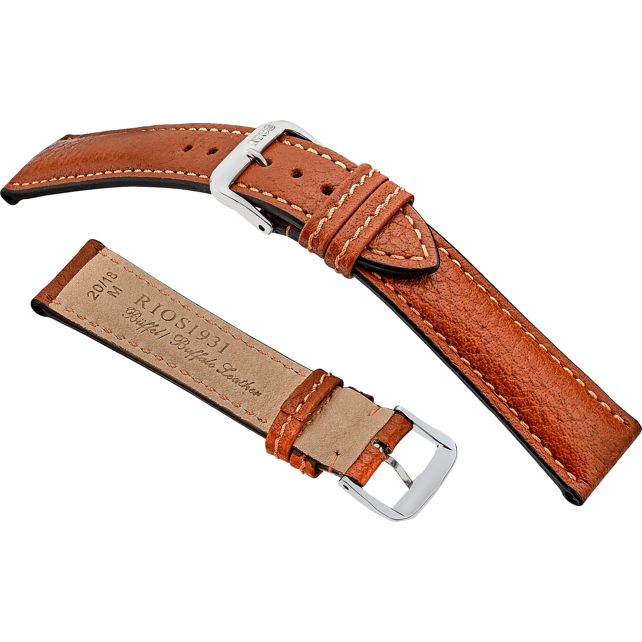 Rios 1931 Watchstrap - Colorado - Genuine Buffalo Leather - Image 3