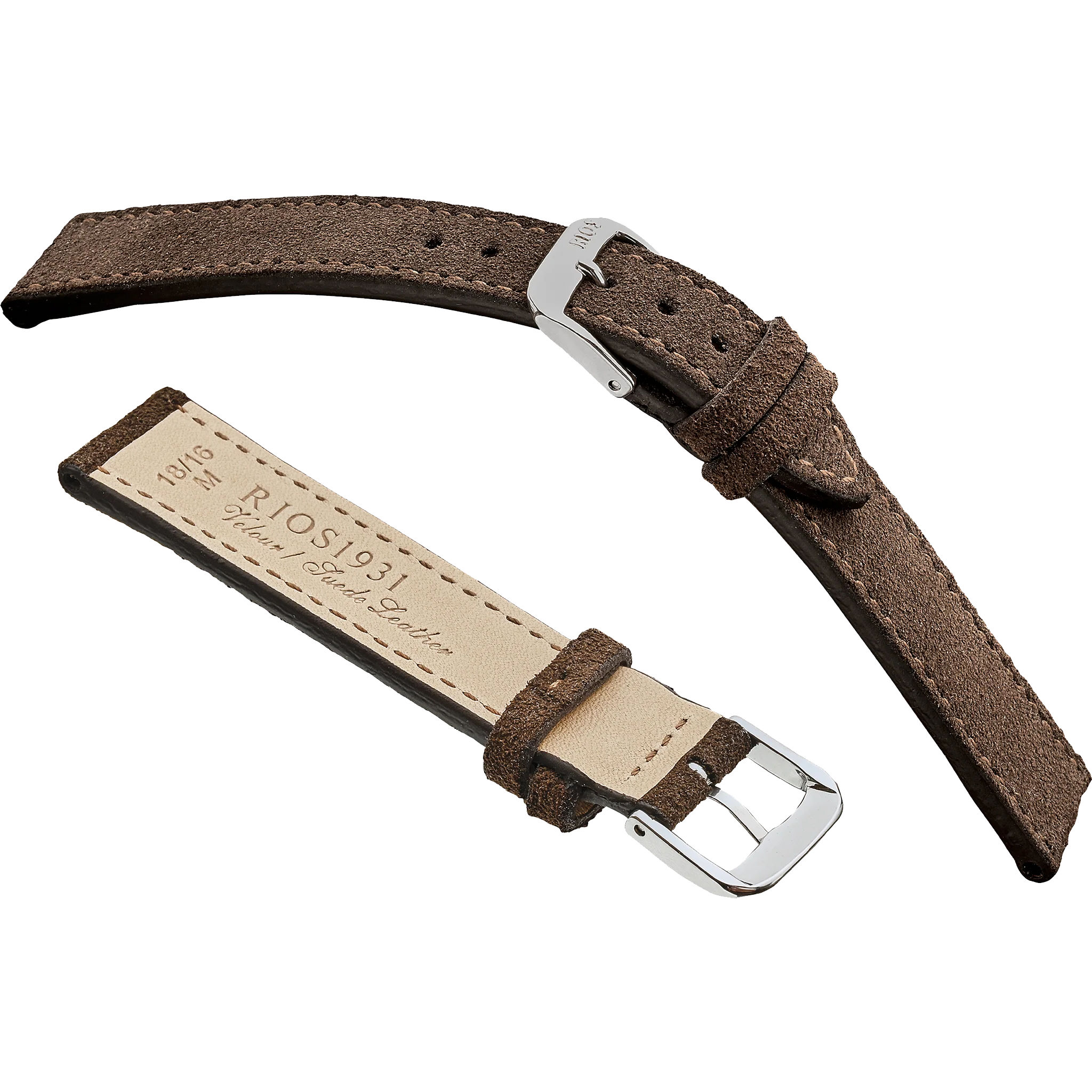 Rios 1931 Watchstrap - Franklin - Genuine Suede - Image 2