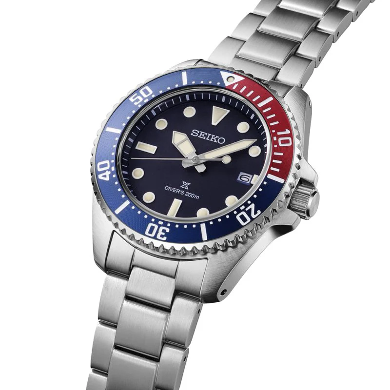 Seiko Prospex - Solar Dive Watch - 'Pepsi' bezel - Image 2