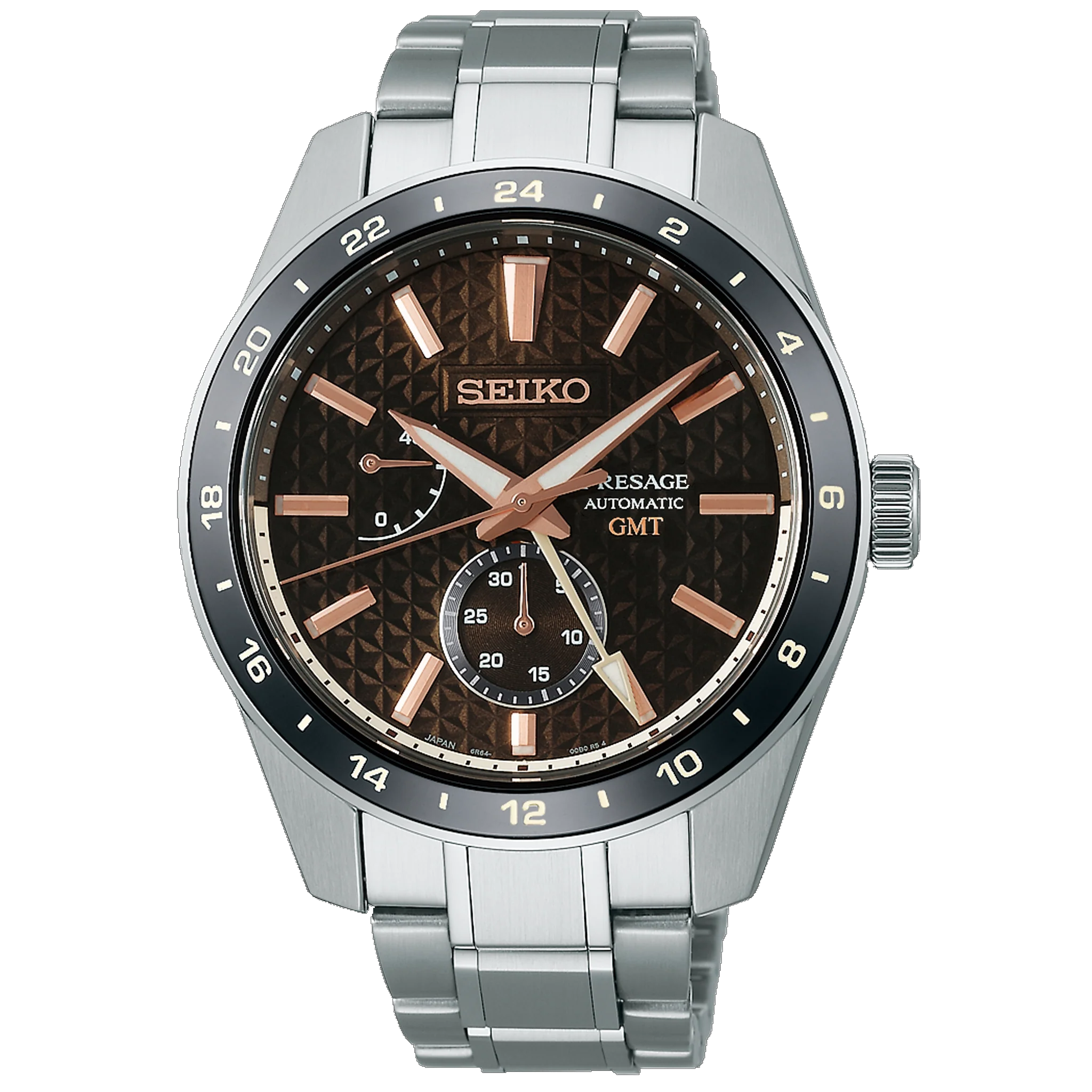 Seiko Presage - 42mm ‘Keshizumi’ Sharp Edged Series GMT