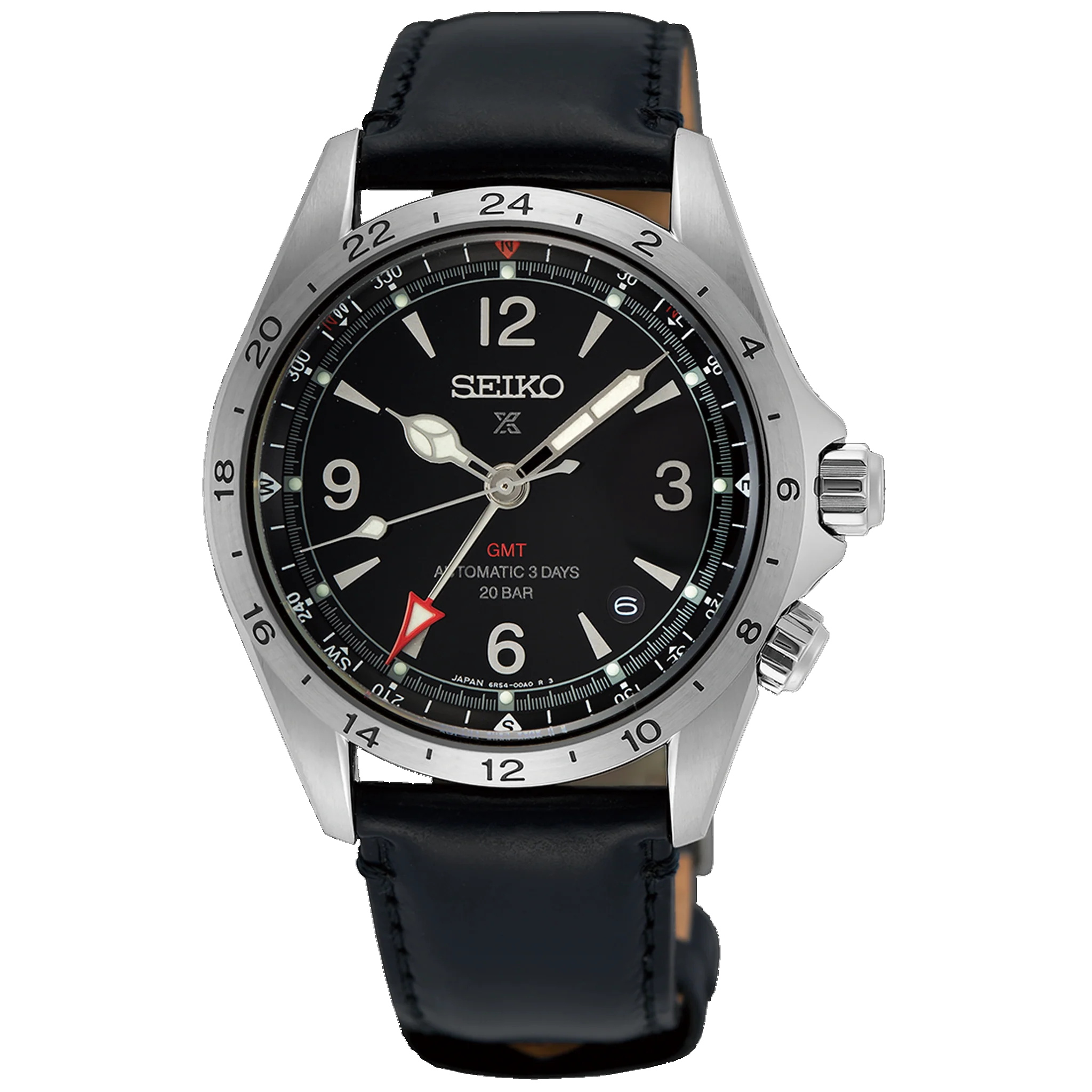 Seiko PROSPEX Alpinist GMT - Black Dial