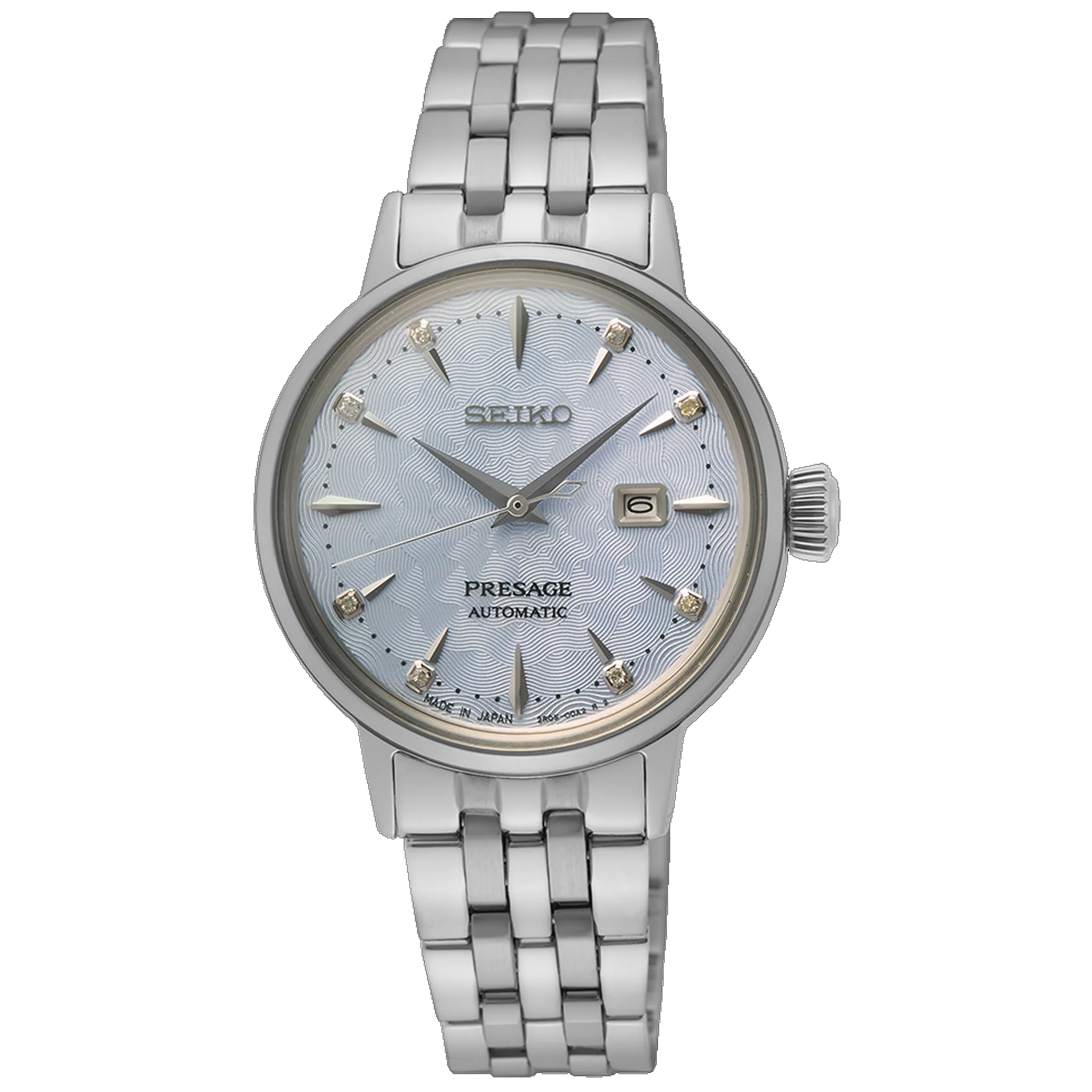 Seiko Presage - 30MM Cocktail Time 'Skydiving' Diamond Twist