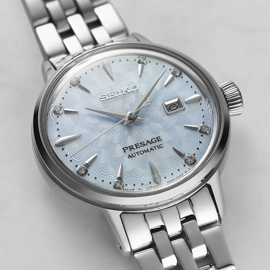 Seiko Presage - 30MM Cocktail Time 'Skydiving' Diamond Twist - Image 2