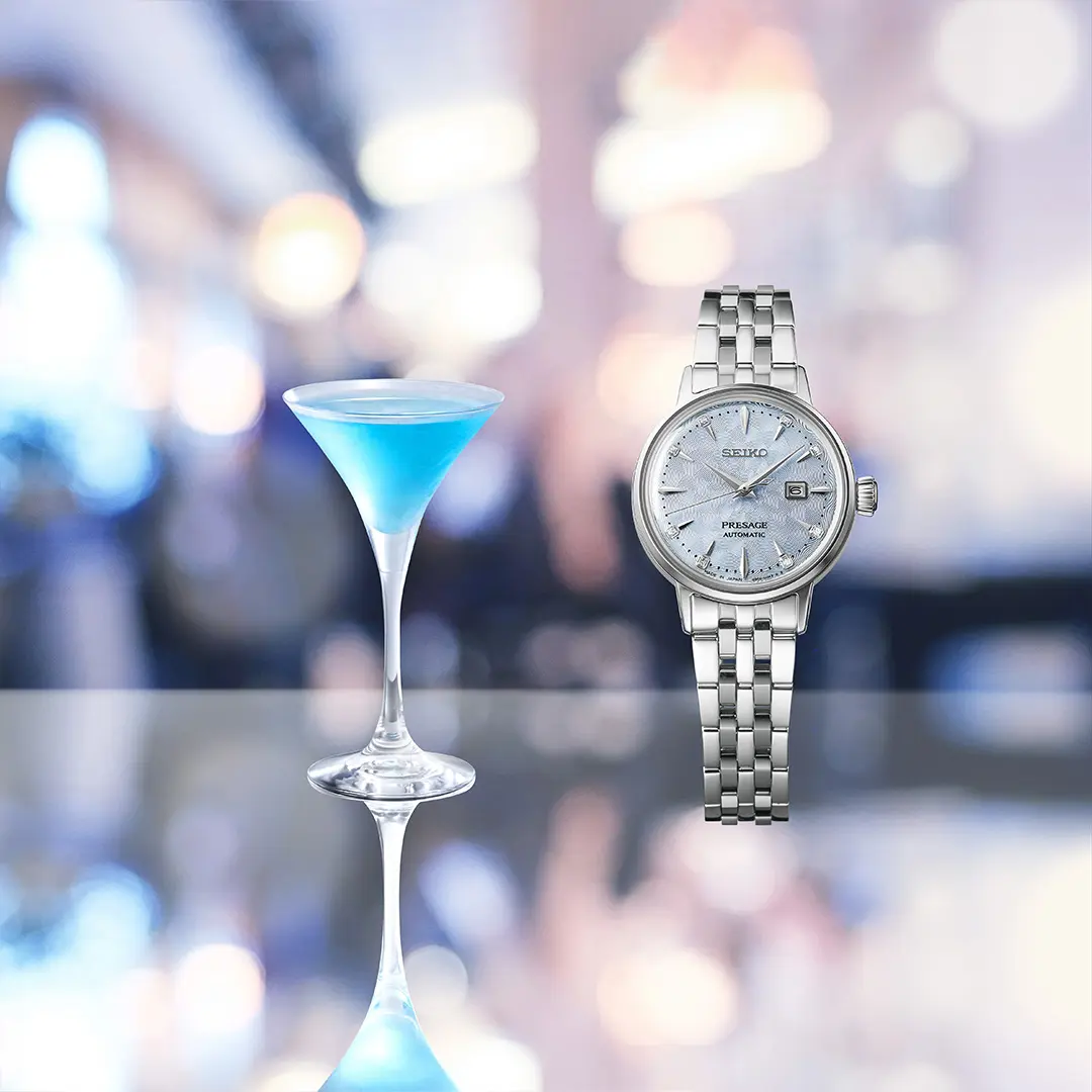 Seiko Presage - 30MM Cocktail Time 'Skydiving' Diamond Twist - Image 3