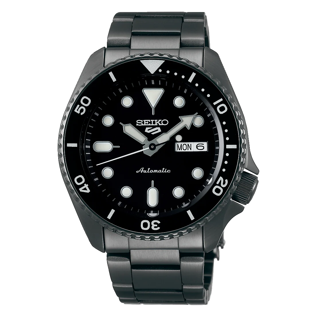 Seiko 5 Sport - Sport Series In Black Steel