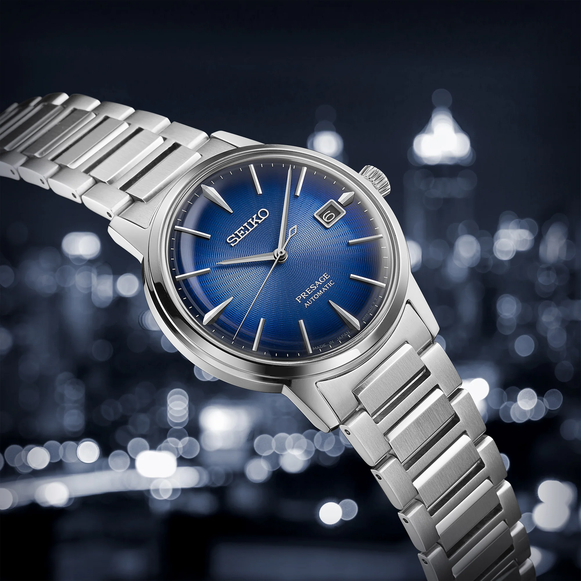 Seiko Presage 39.5mm - 'The Aviation' Cocktail Time - Image 2