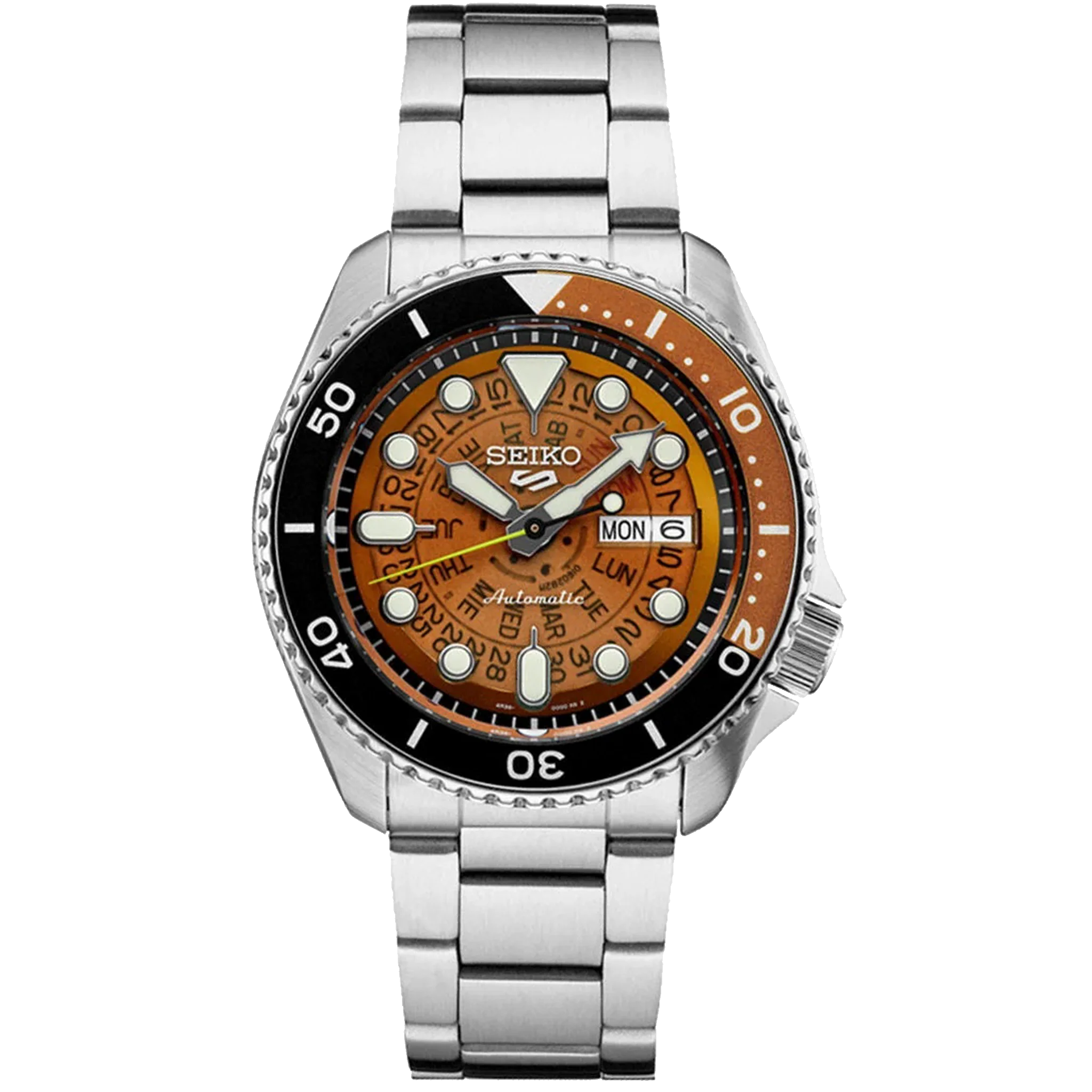 Seiko 5 Sport - Sport Series with Brown Translucent Dial