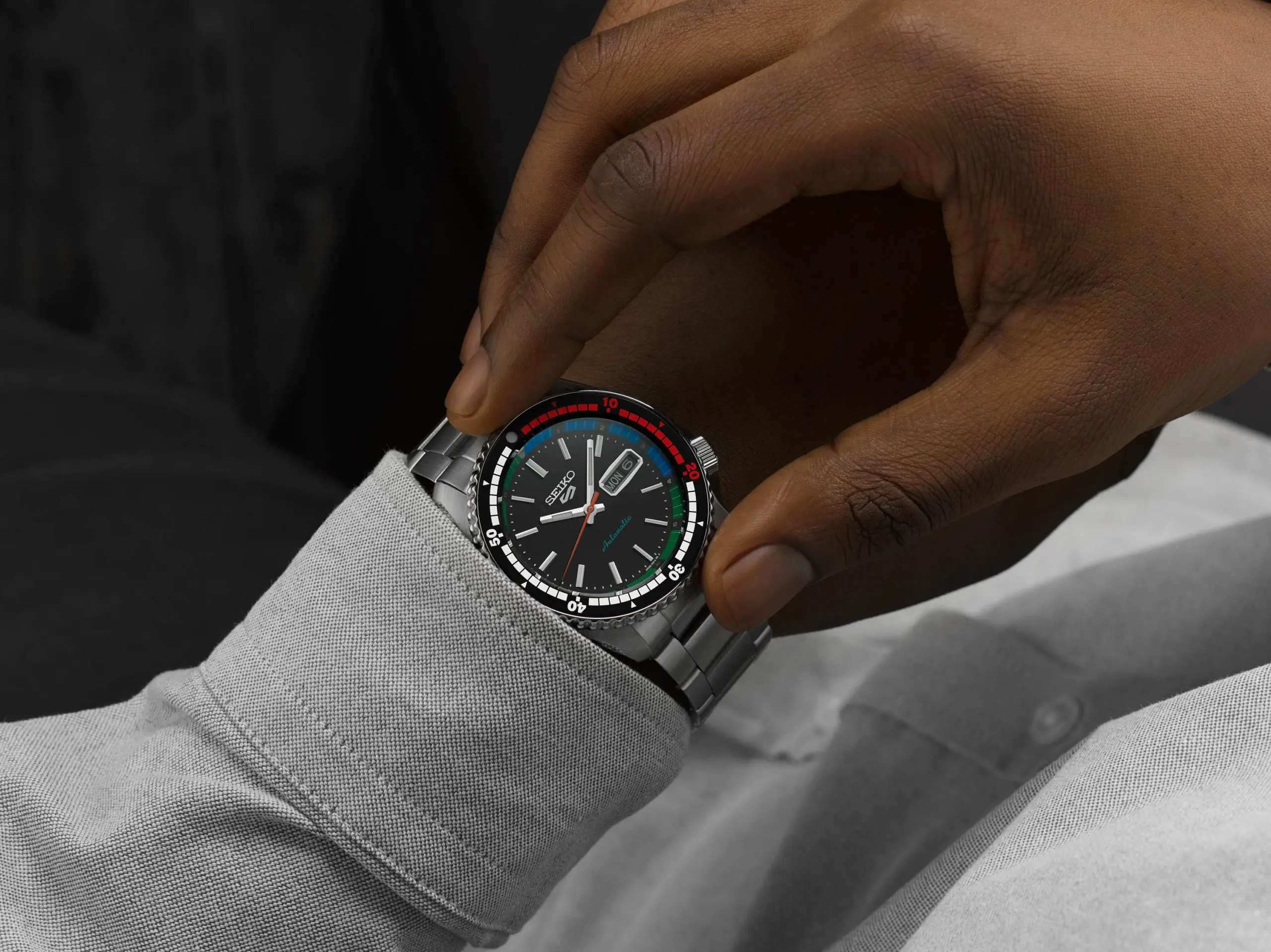 Seiko 5 Sport Retro 1969 - 'New Regatta Timer' - Image 3