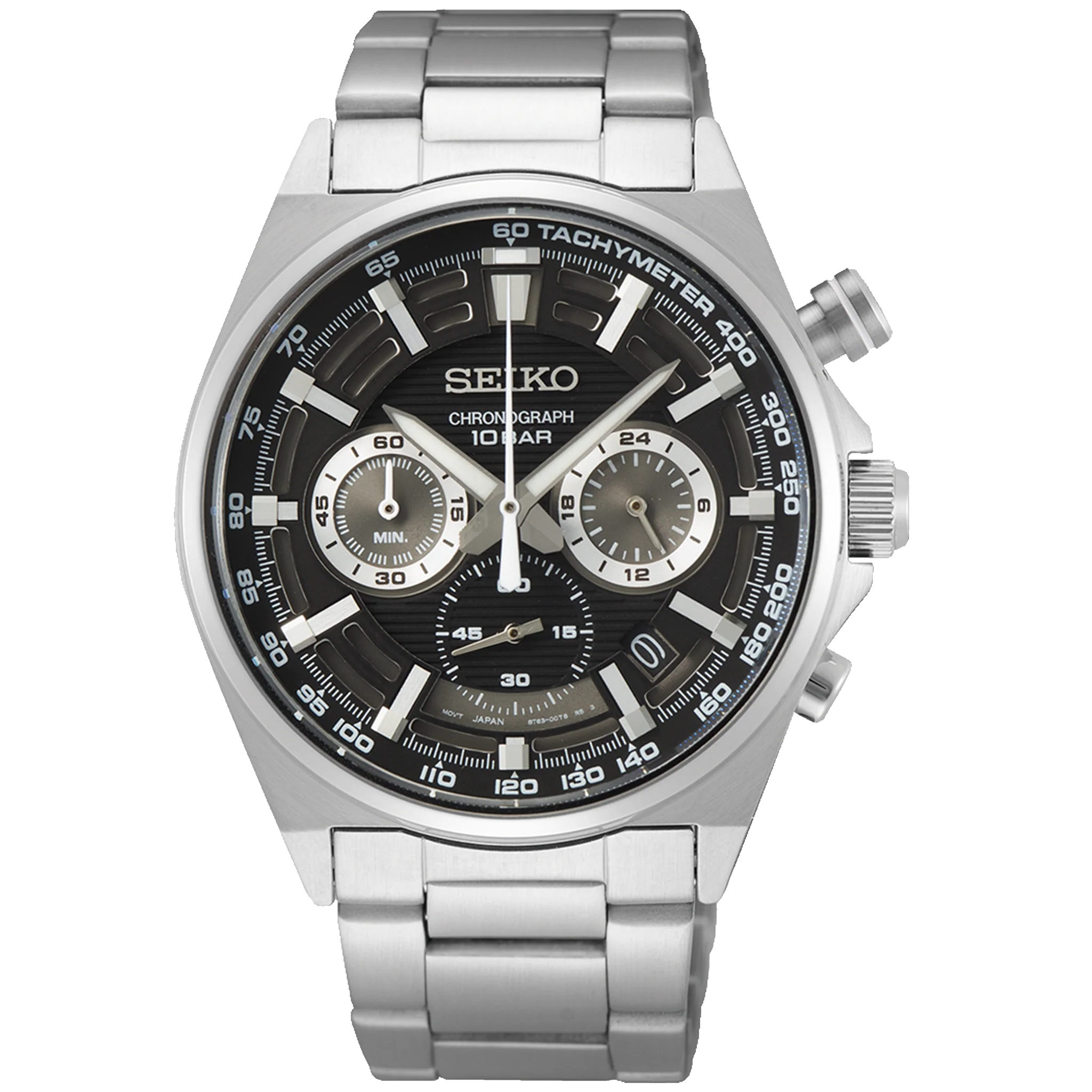 Seiko Chronograph - Black Dial