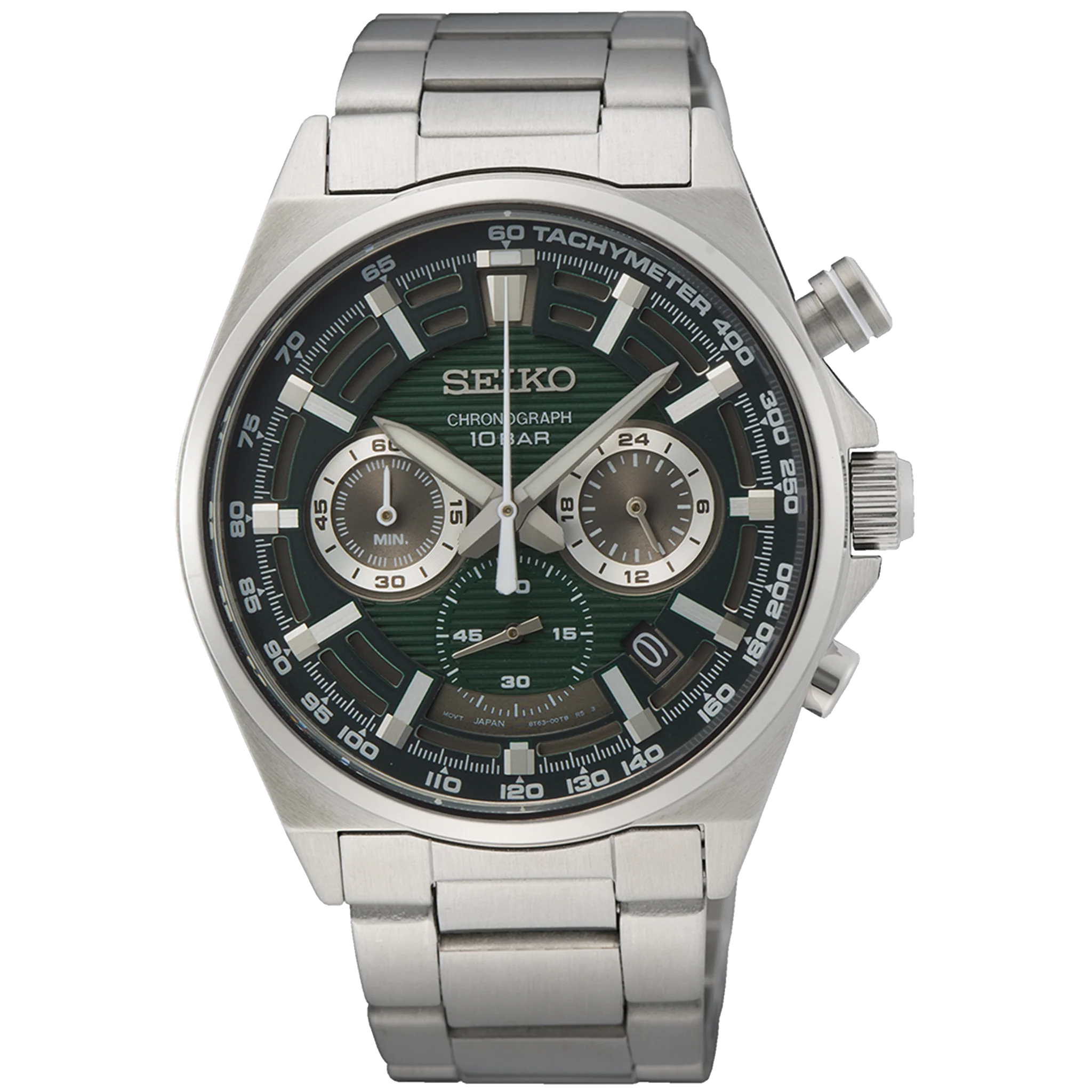 Seiko Chronograph - Green Dial