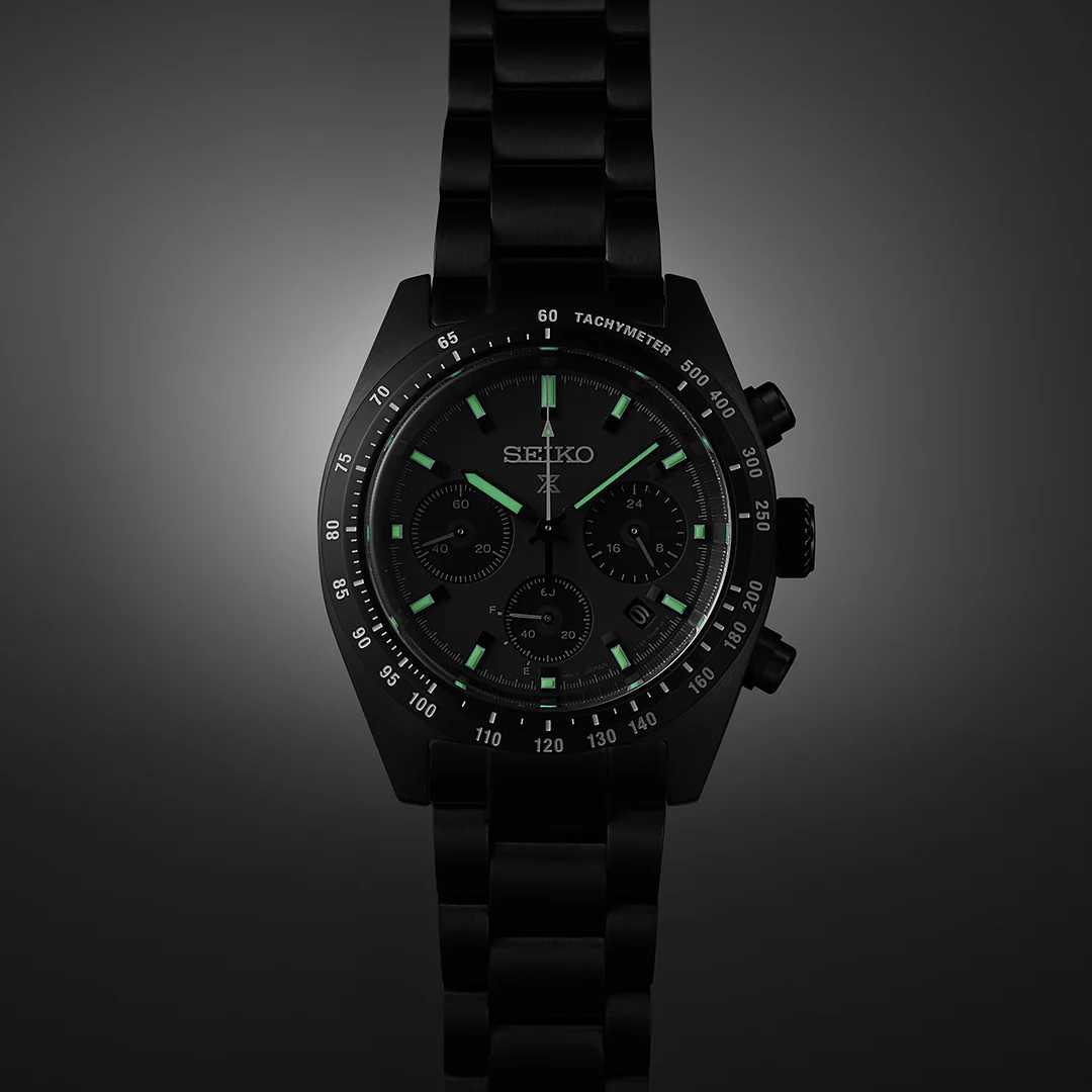 Seiko Prospex - Speedtimer - Black Series "Night Vision" - Image 2