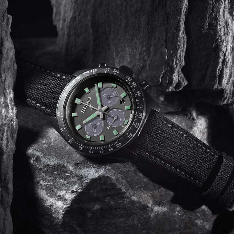Seiko Prospex - Speedtimer - Black Series "Night Vision" - Image 4