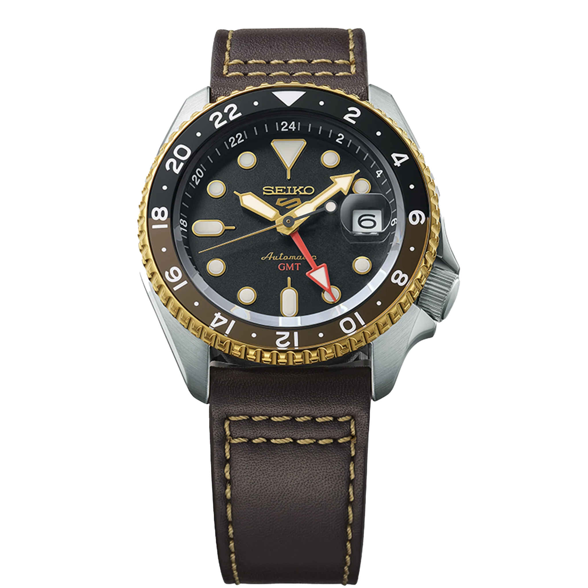 Seiko 5 Sport - SKX GMT - Mocha