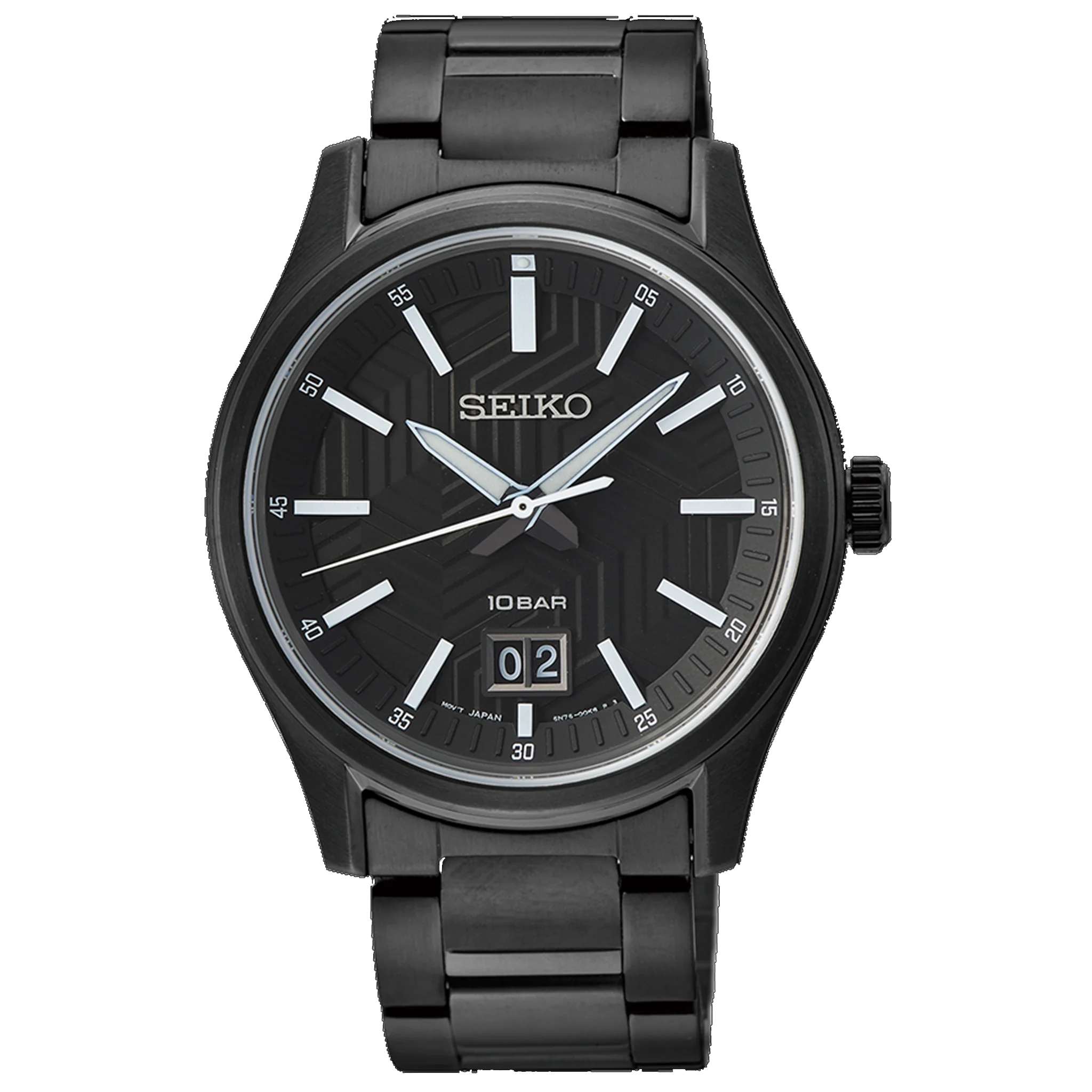 Seiko 39.5mm - Black