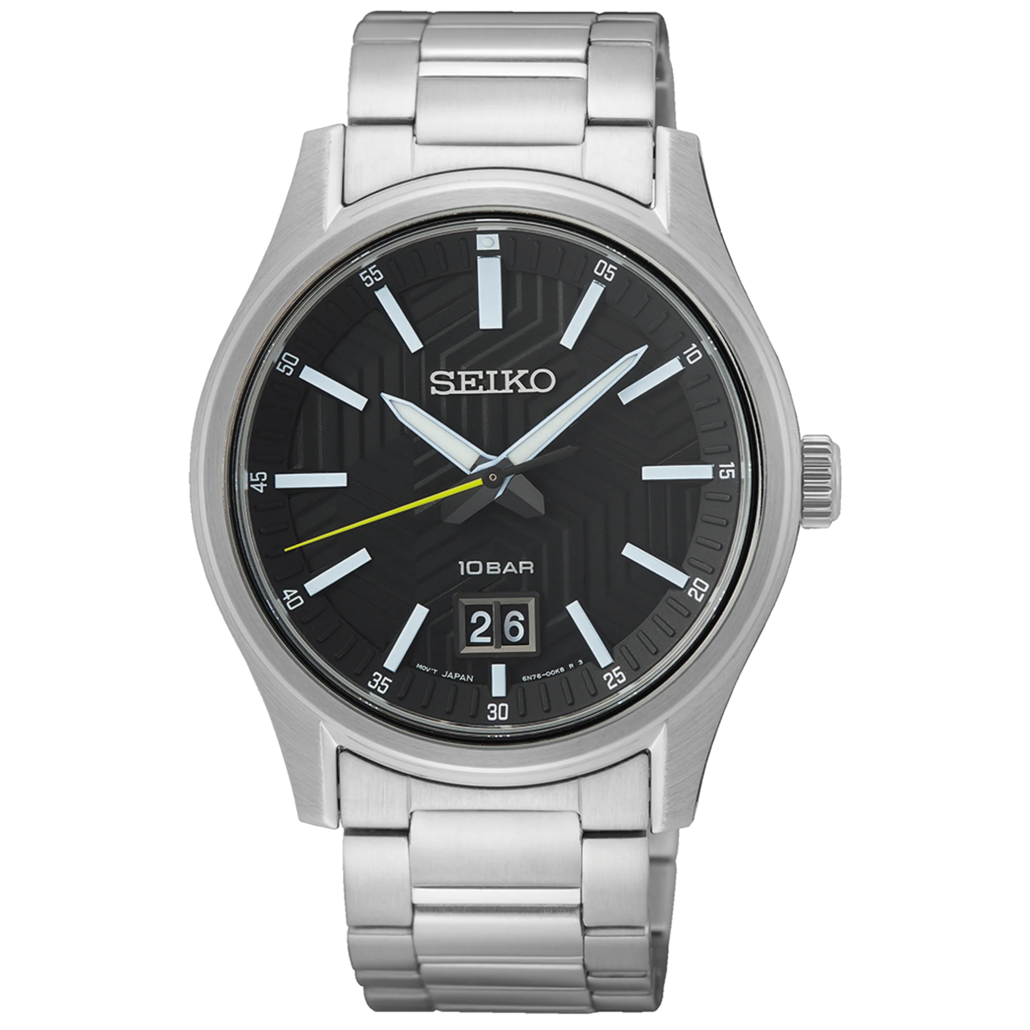 Seiko 39.5mm - Black Dial