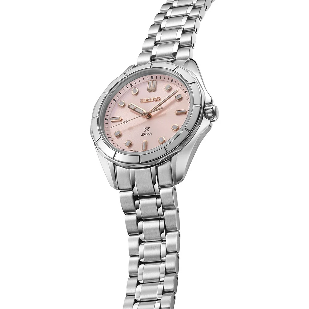 Seiko Watch - Marine Sports in Shell Pink - Image 2