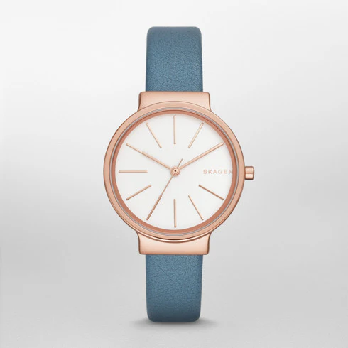 Skagen - Ancher Leather Watch