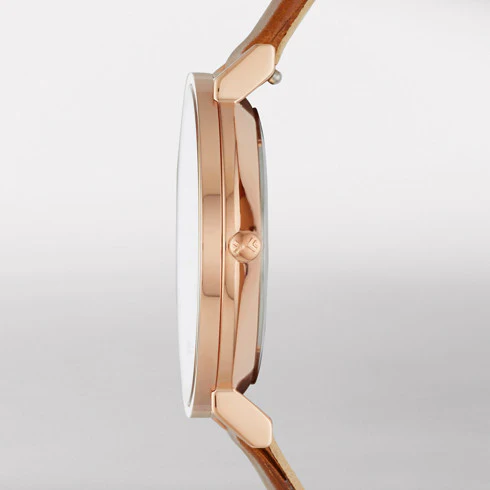 Skagen - Hald Brown Leather Watch - Image 2