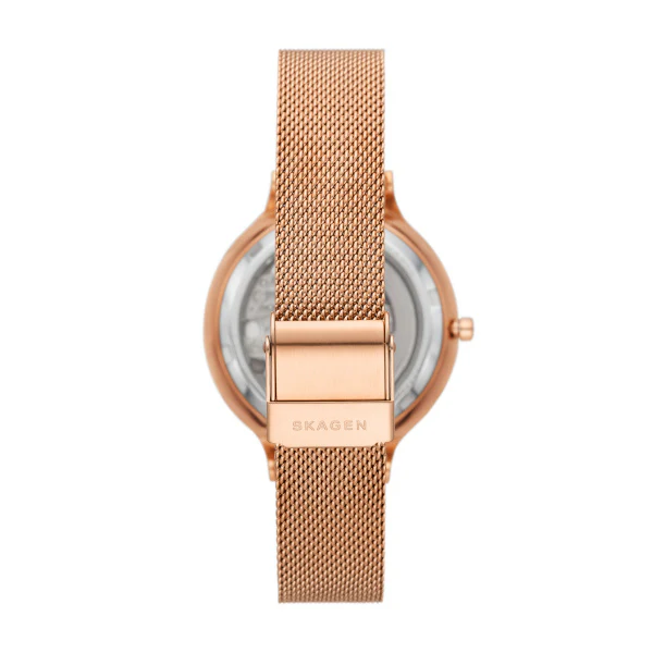 Skagen Anita 36mm - Rose-Gold Tone Automatic - Image 2