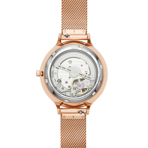 Skagen Anita 36mm - Rose-Gold Tone Automatic - Image 4