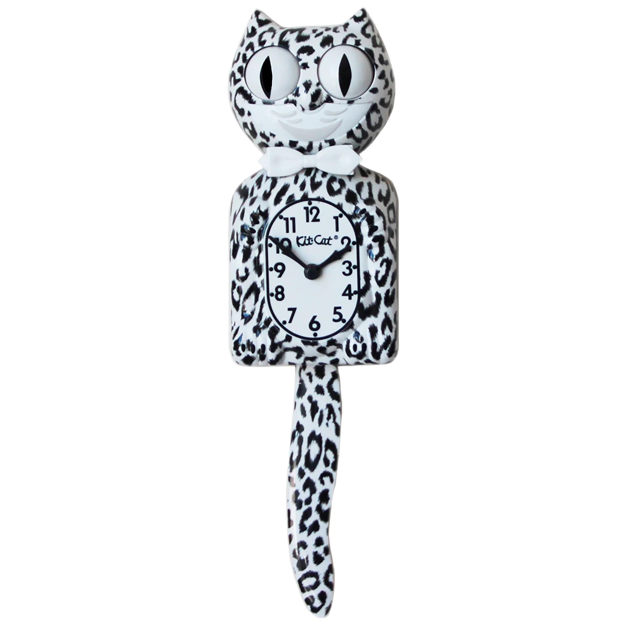Snow Leopard Kit-Cat® Klock