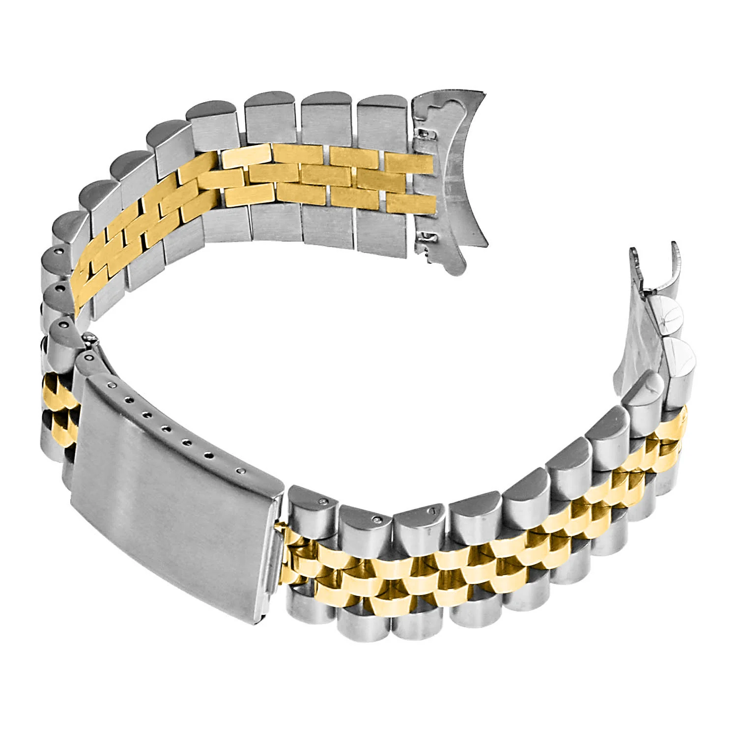 STRAPSCO - Stainless Steel Jubilee Bracelet - Image 4