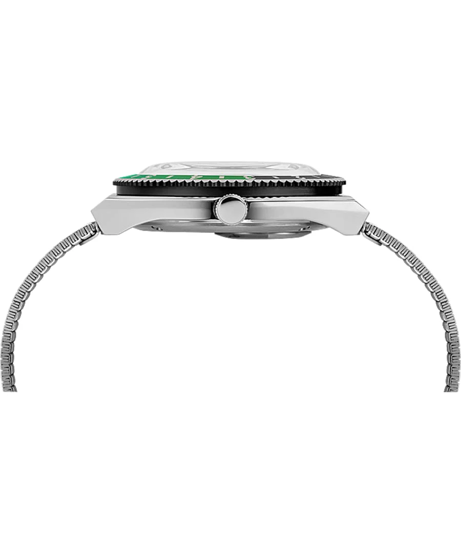 Timex - Q Reissue 38mm - Black & Green - Image 2
