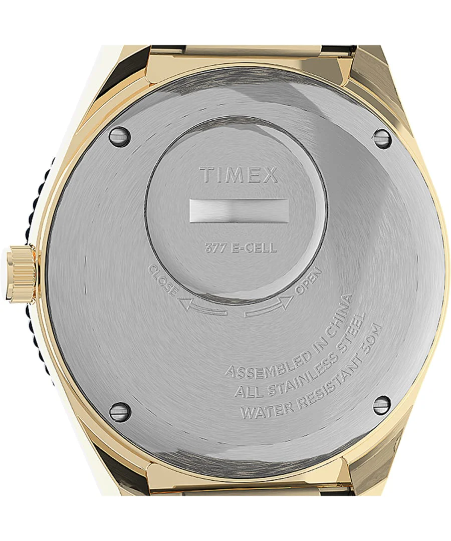 Timex - Q Reissue 38mm - Gold with Dial - Image 4