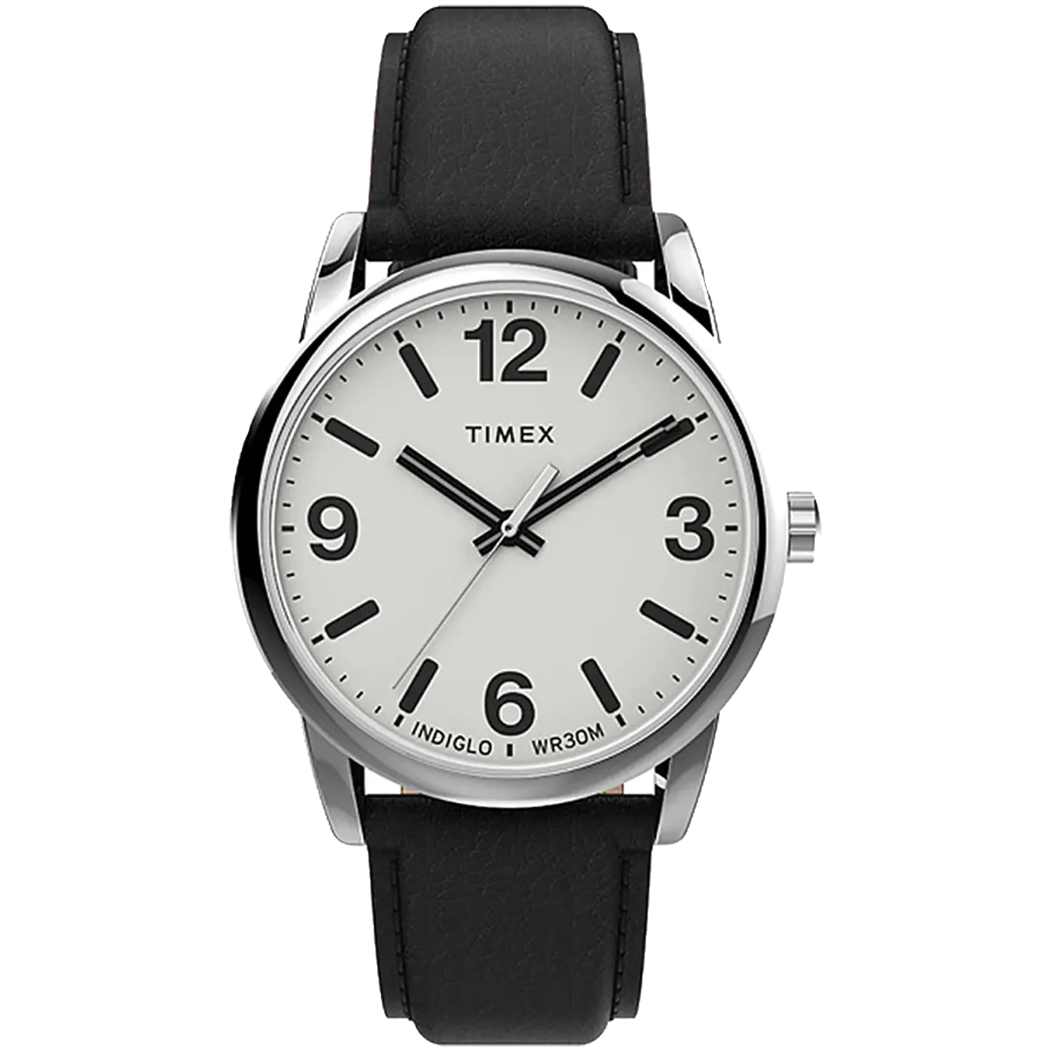 Timex - Easy Reader Bold 38mm Leather Strap Watch