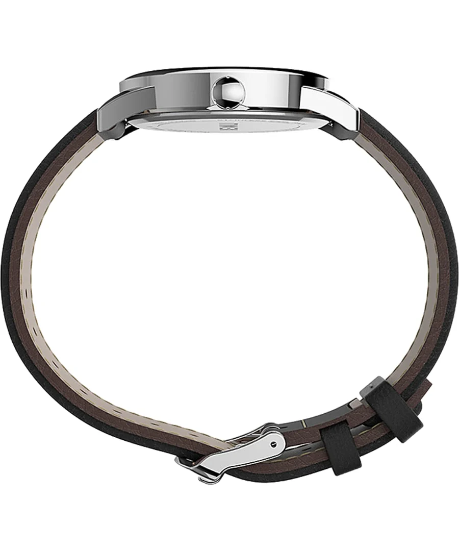 Timex - Easy Reader Bold 38mm Leather Strap Watch - Image 2