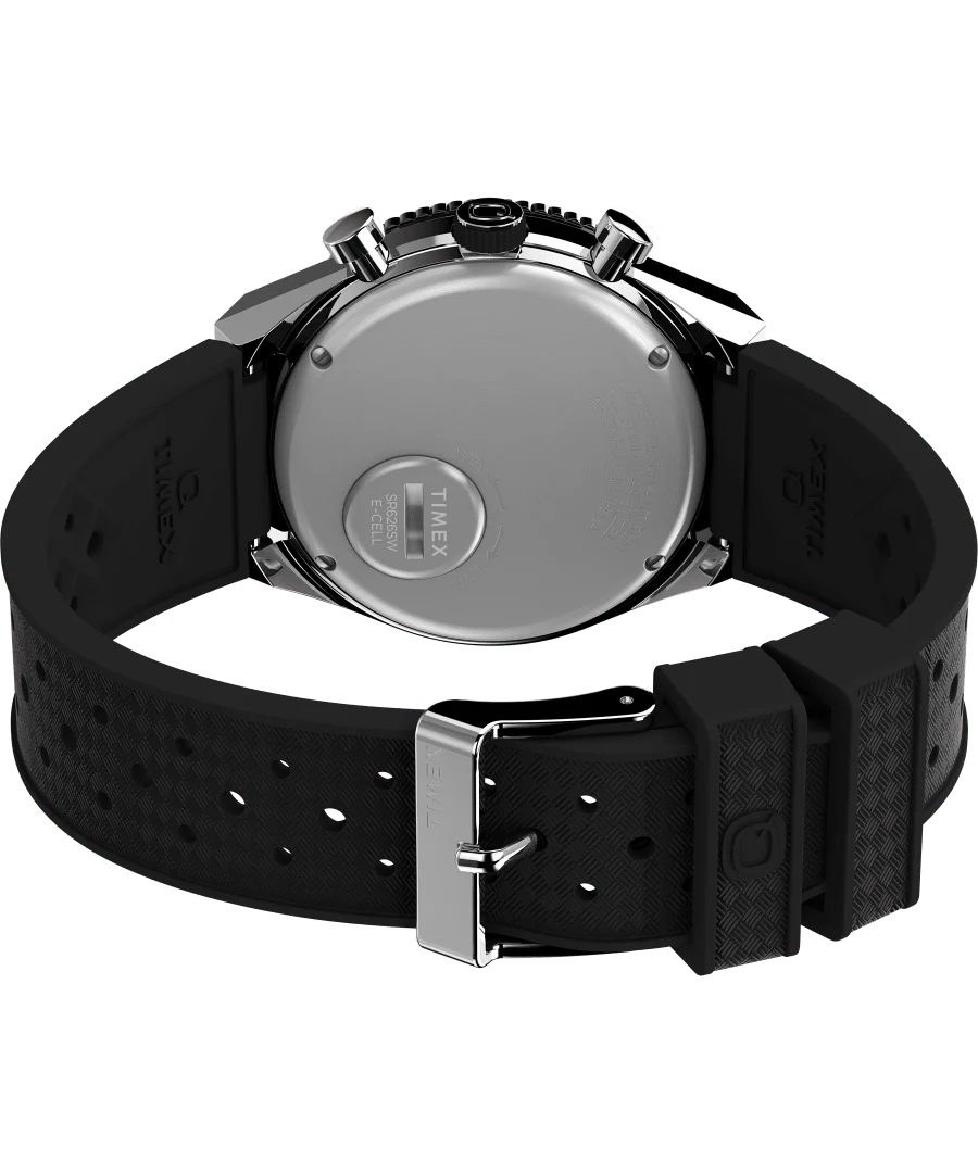 Timex - Q Reissue 40mm - Three Time Zone Chronograph - Image 5