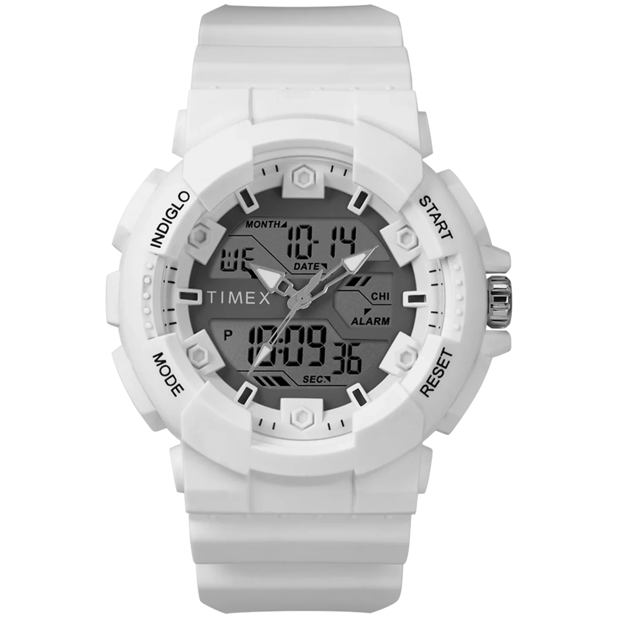 Timex - HG DGTL 50mm - WHite