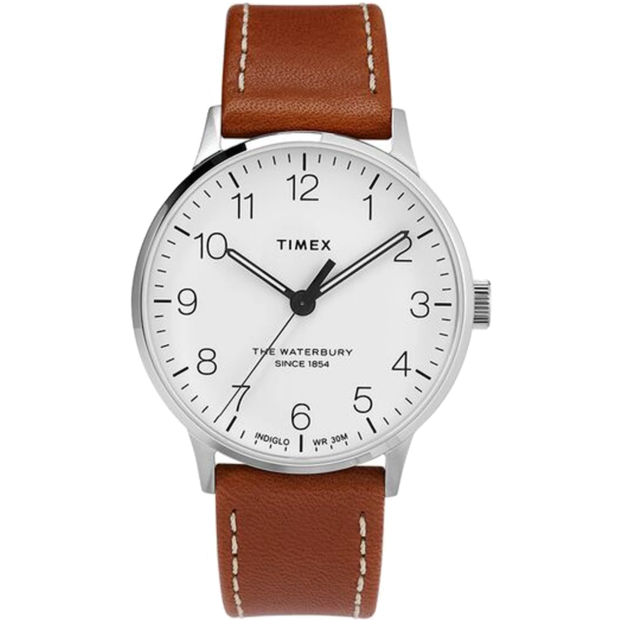 Timex - Waterbury Classic 40mm Leather Strap Watch