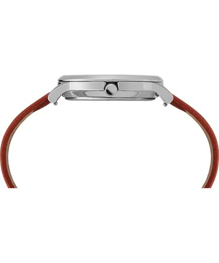 Timex - Waterbury Classic 40mm Leather Strap Watch - Image 2