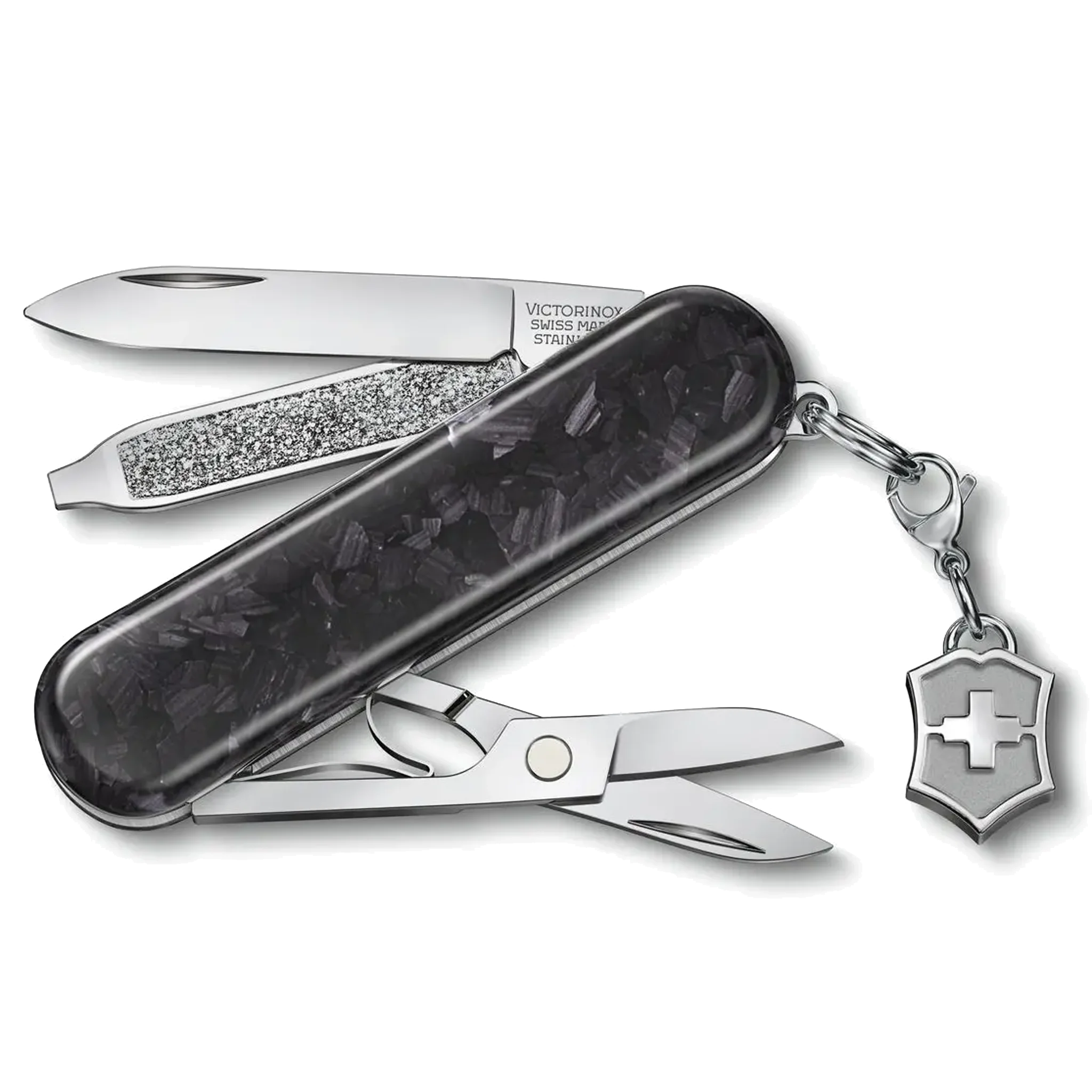 Victorinox - Small Swiss Army Knife - SD Brilliant Carbon