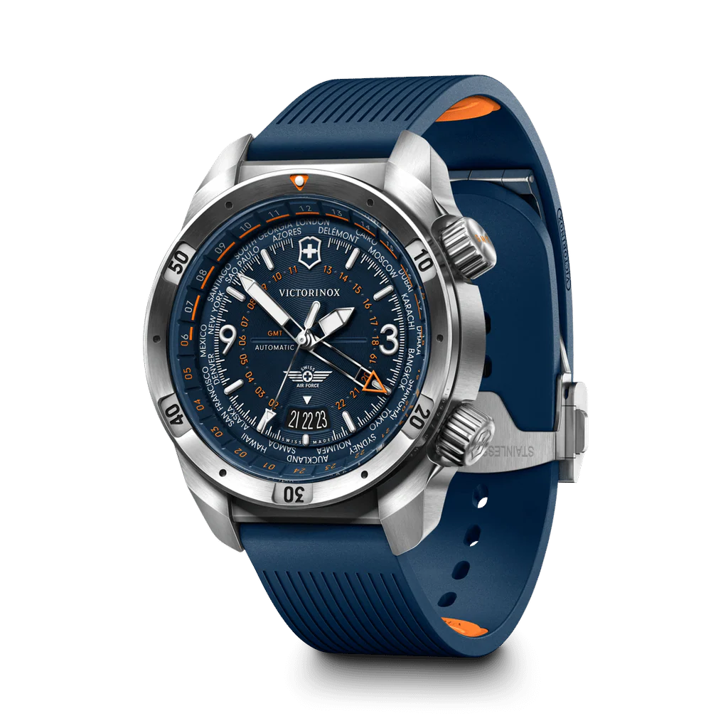 Victorinox Watch - Air Pro Automatic GMT - Blue Dial - Image 4