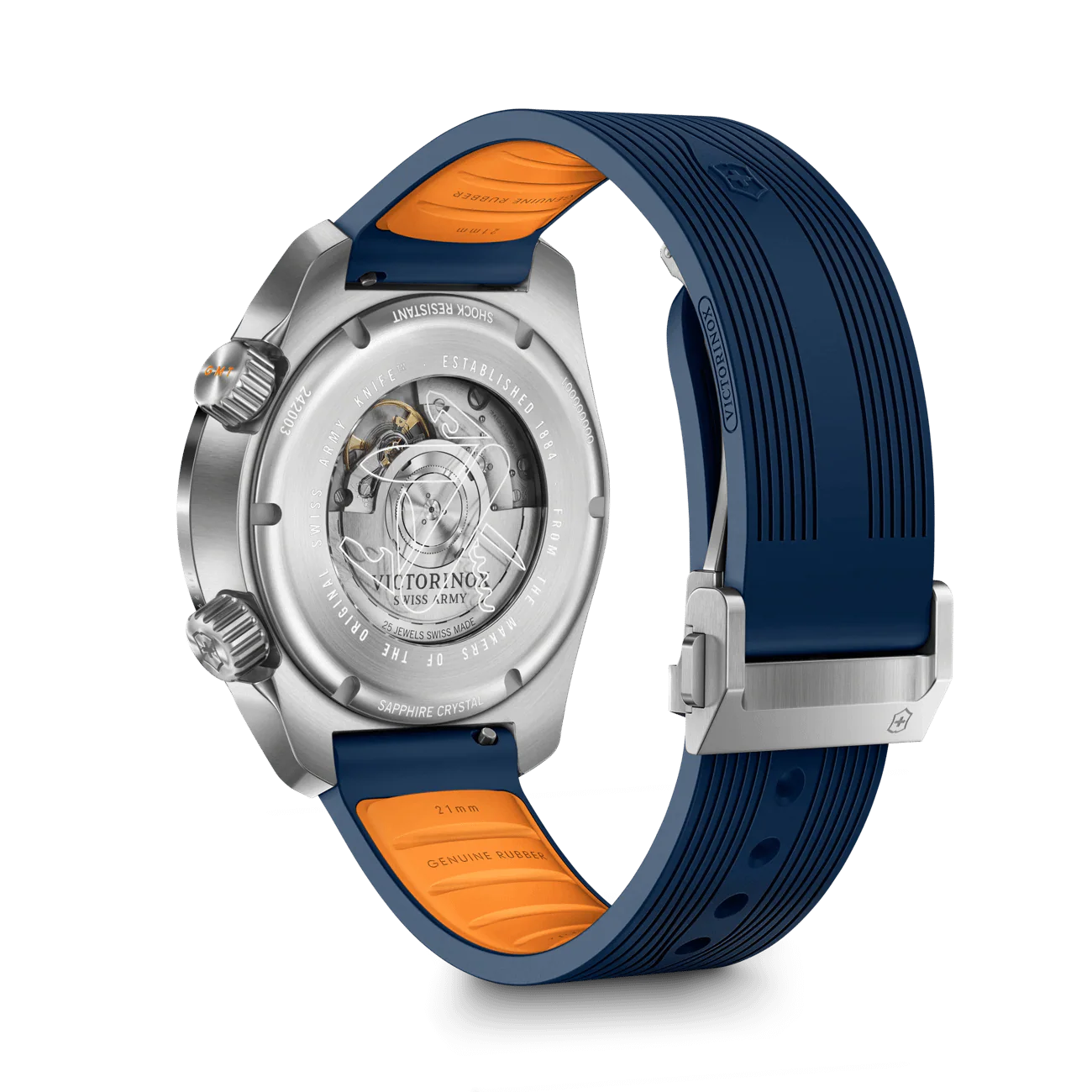 Victorinox Watch - Air Pro Automatic GMT - Blue Dial - Image 6