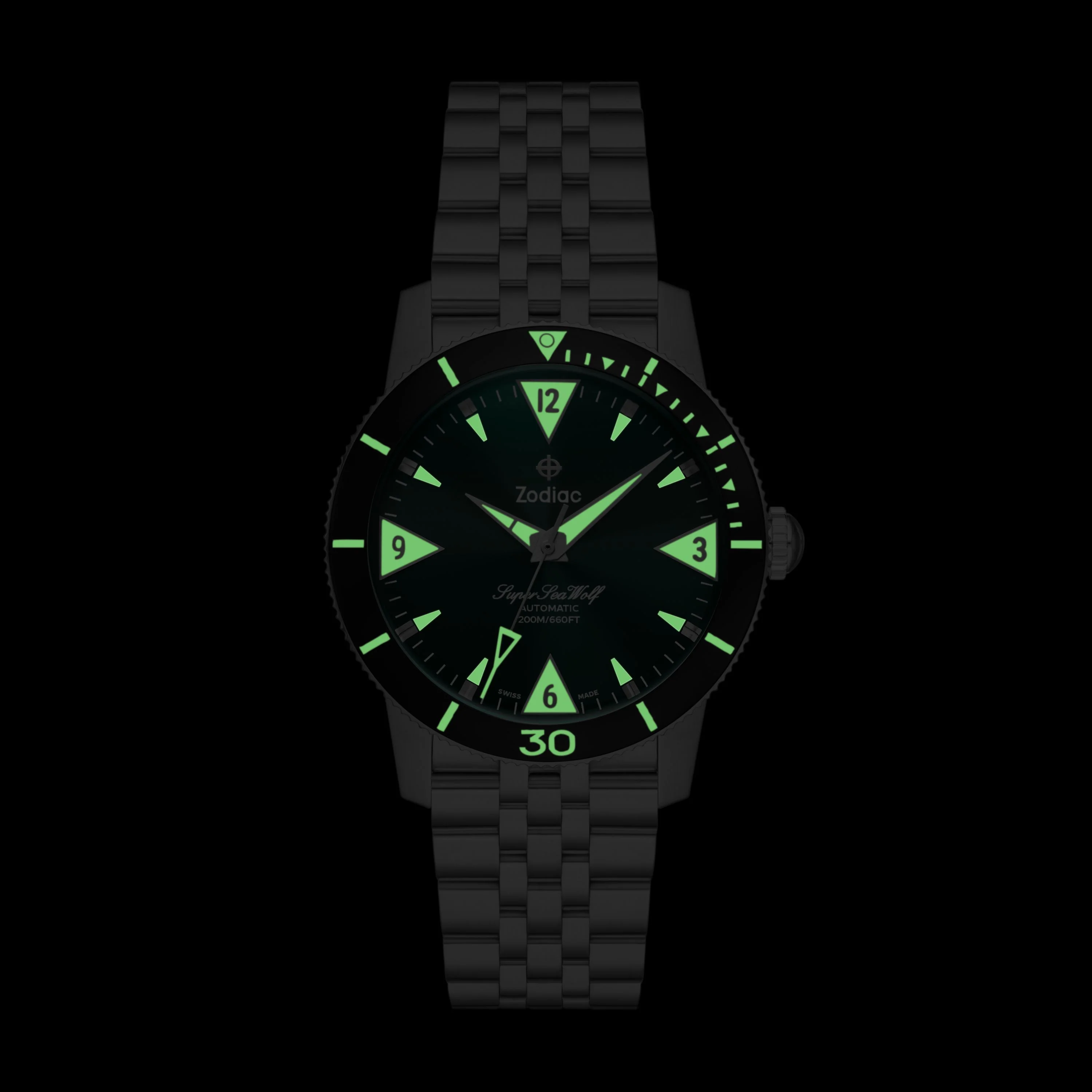 Zodiac - Super Sea Wolf Skin Diver - Green - Image 2